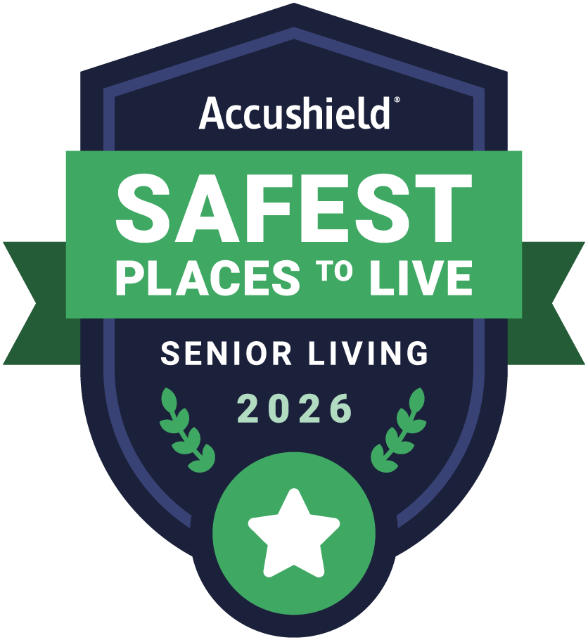 Safest Places to Live™ 2026 Badge